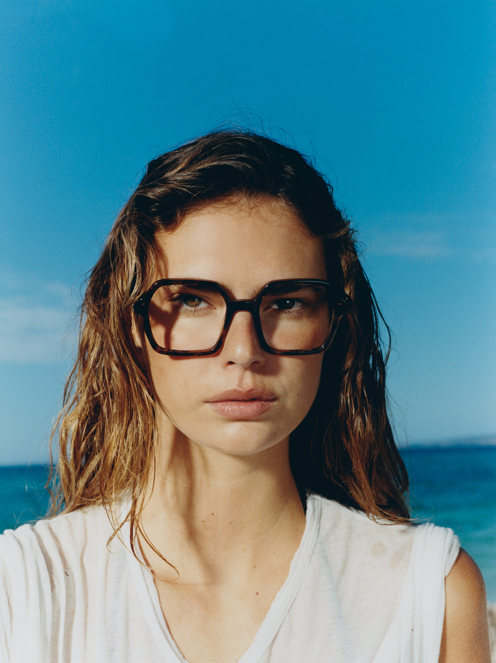 The Blum Medium Women's Eyeglasses in Tortoise | Jimmy Fairly US
