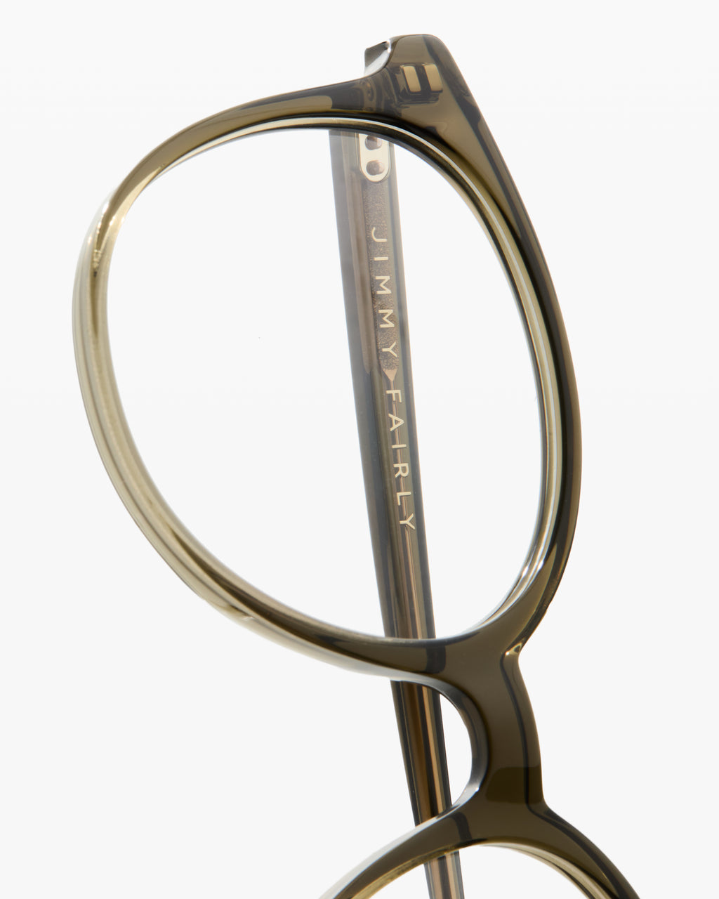 The Alina Rund Damenbrillen in Dunkelgrün