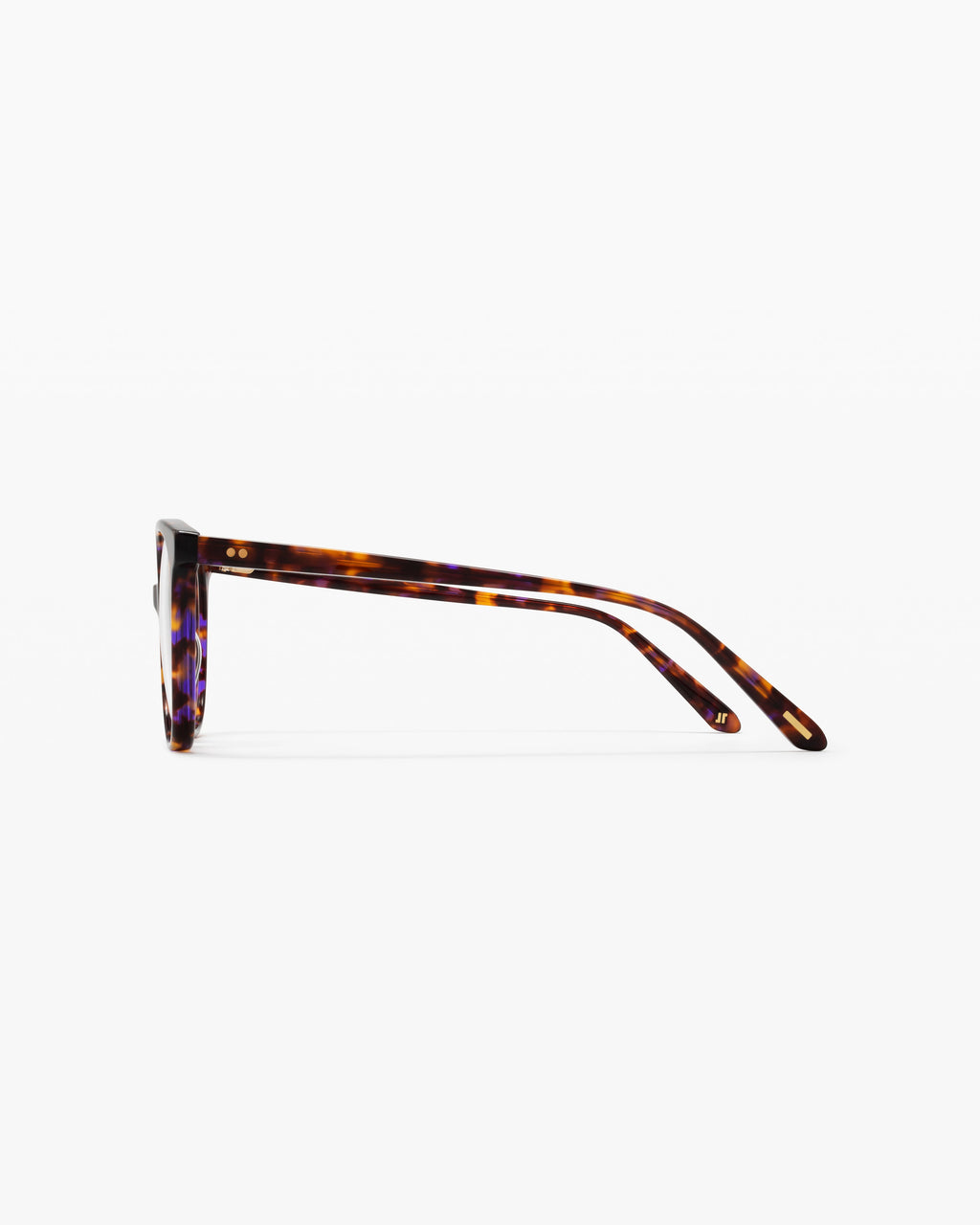 The Alina S Rund Damenbrillen in Dark Tortoise