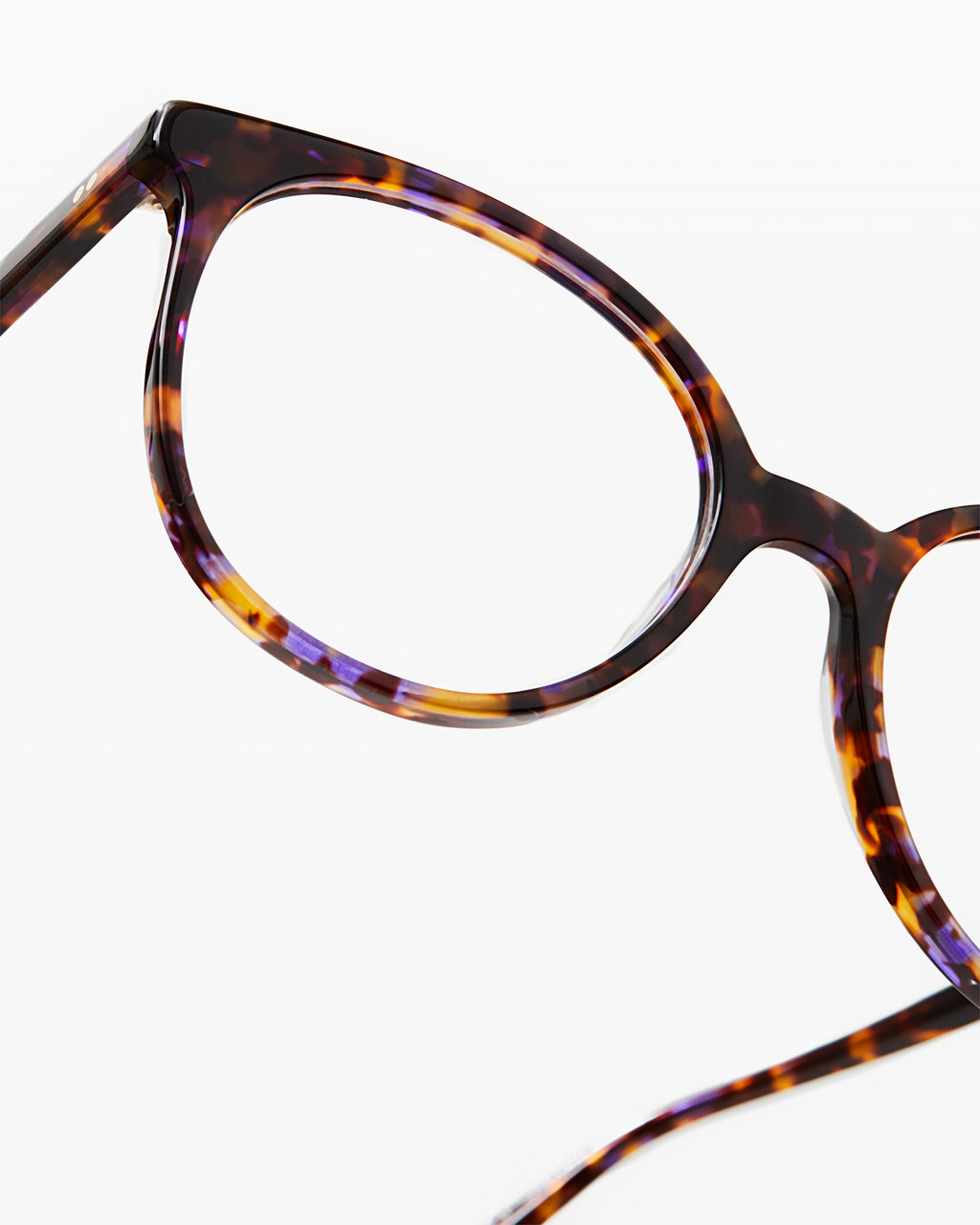 The Alina Rund Damenbrillen in Dark Tortoise