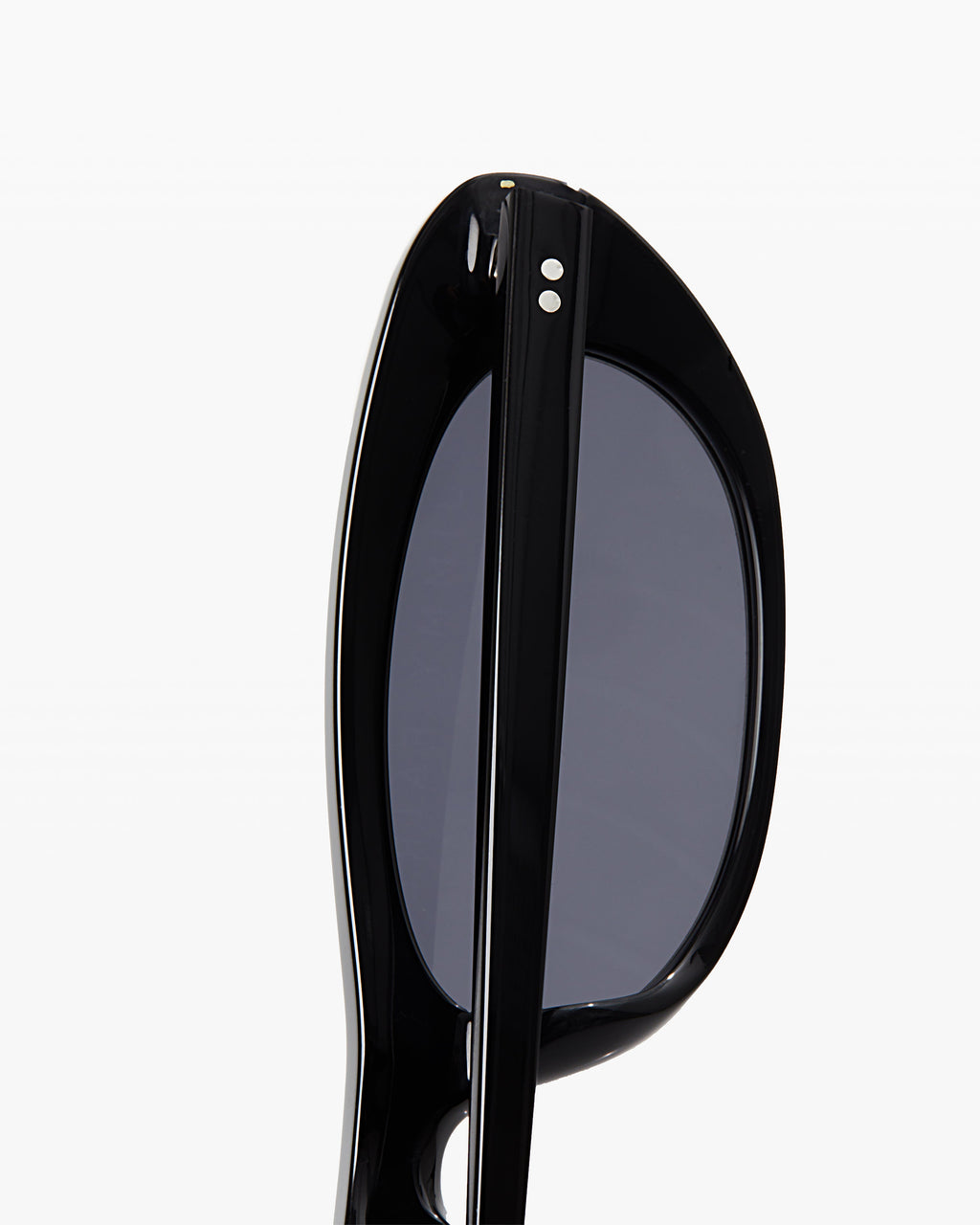 The Izzie Oval Damen-Sonnenbrillen in Schwarz