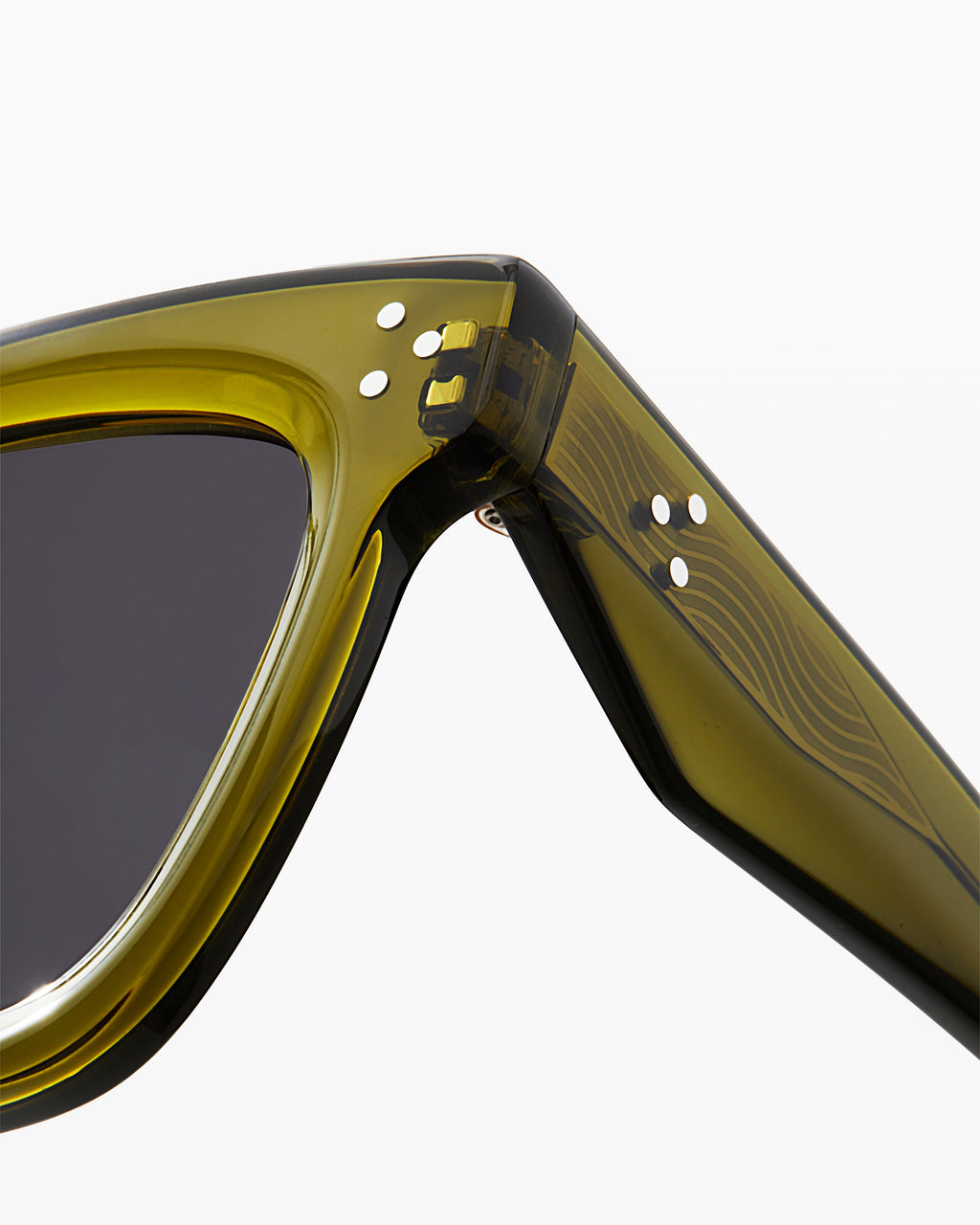 The Capri Schmetterling Damen-Sonnenbrillen in Grün