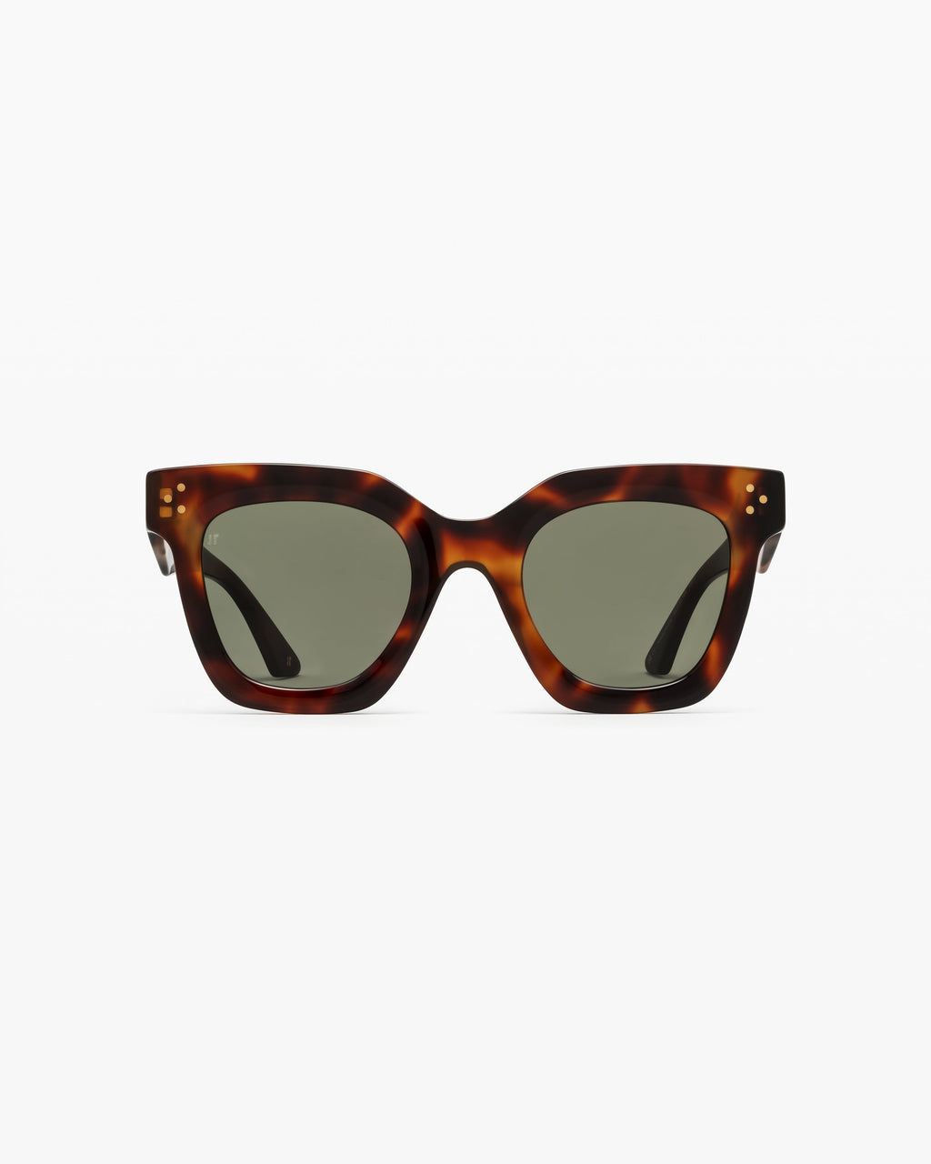 The Capri Schmetterling Damen-Sonnenbrillen in Dark Tortoise
