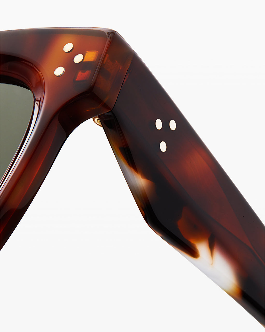 The Capri Schmetterling Damen-Sonnenbrillen in Dark Tortoise