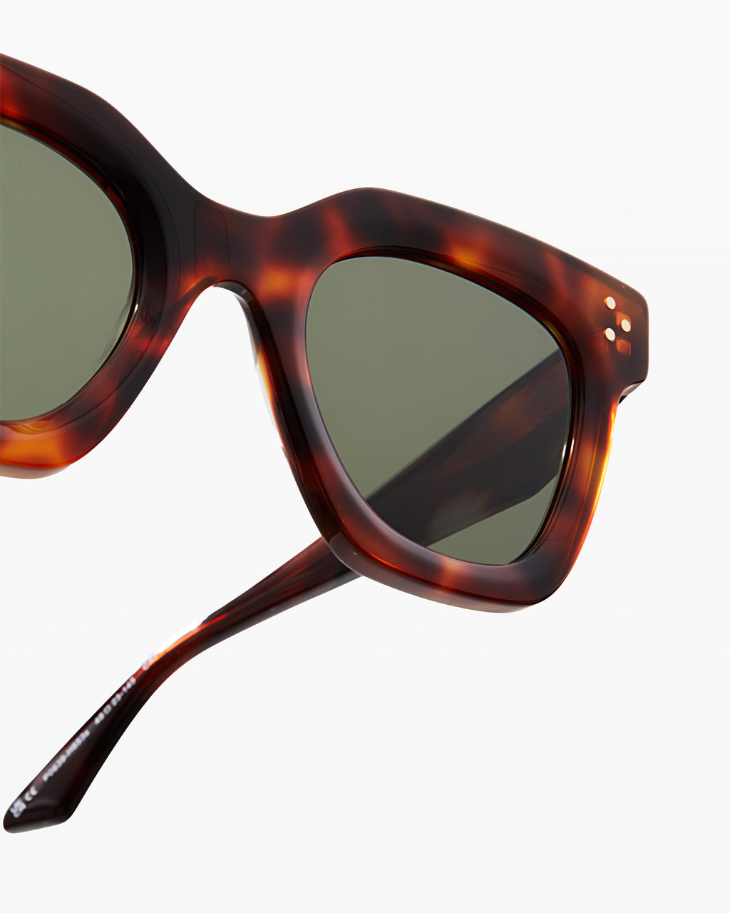 The Capri Schmetterling Damen-Sonnenbrillen in Dark Tortoise