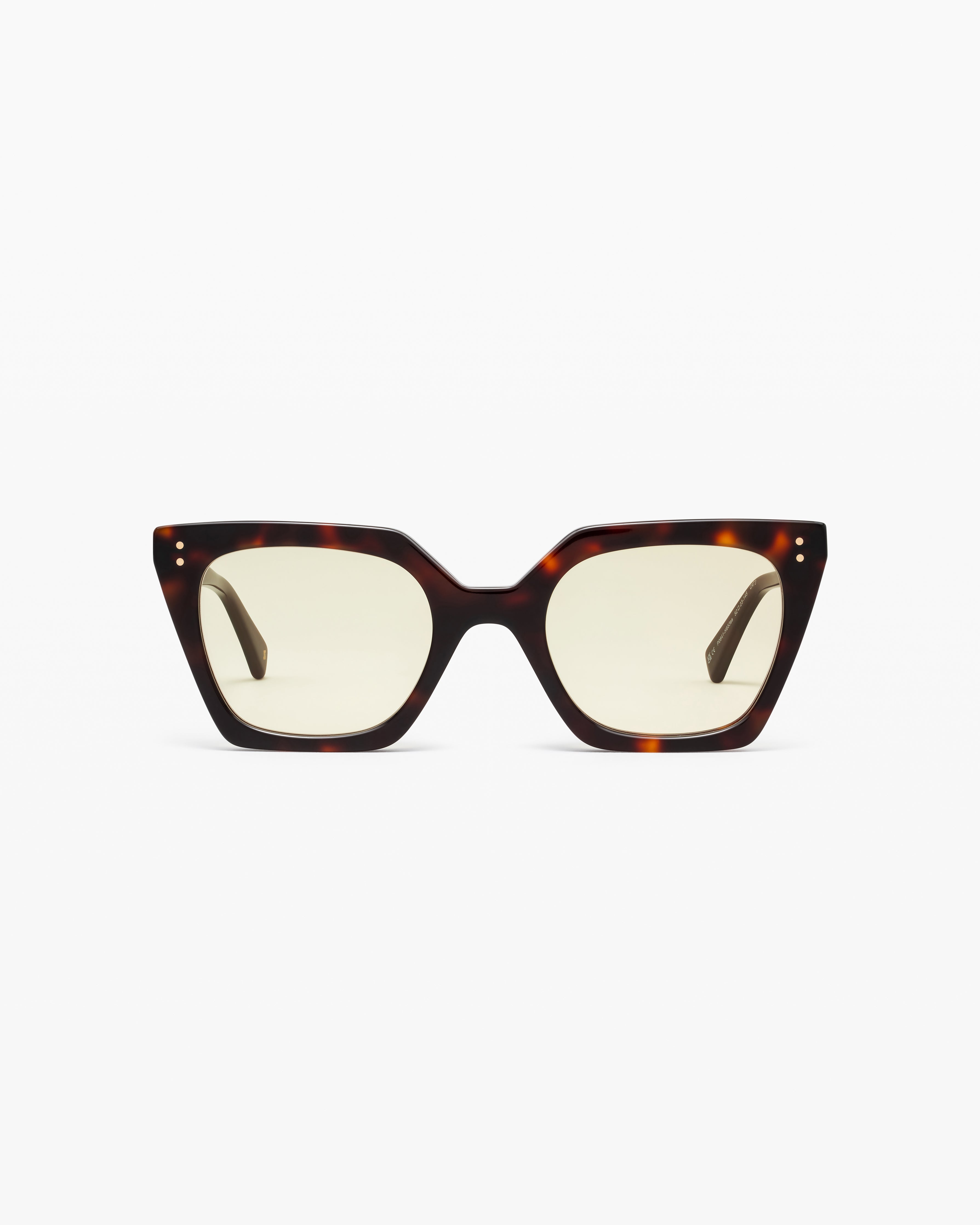 The Barceloneta JF Colors Square Women's Sunglasses in Dark Tortoise