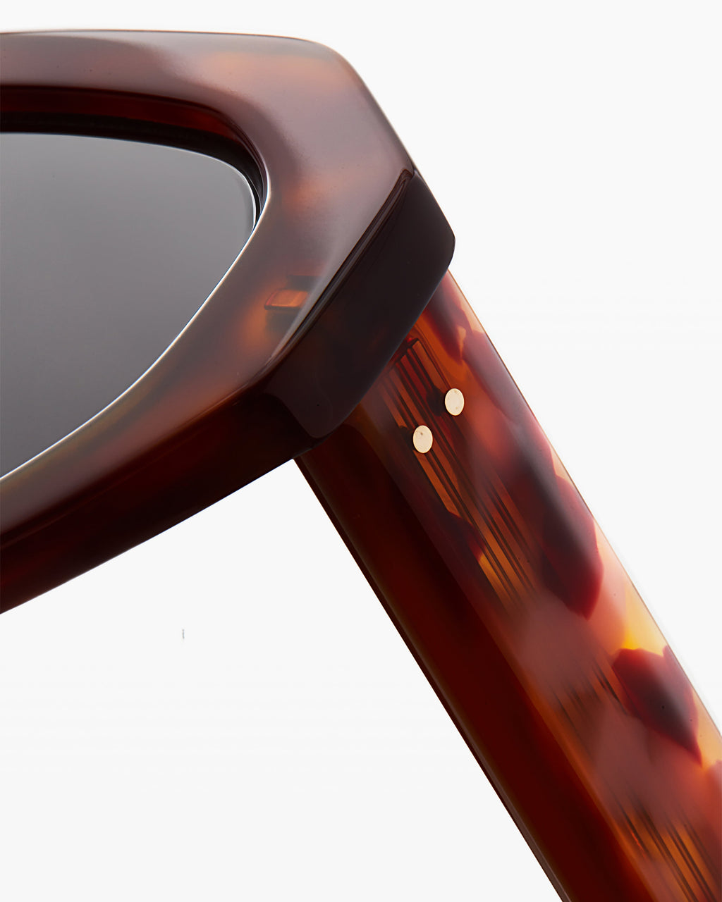 The Portofino Sechseckig Damen-Sonnenbrillen in Helle Schuppe