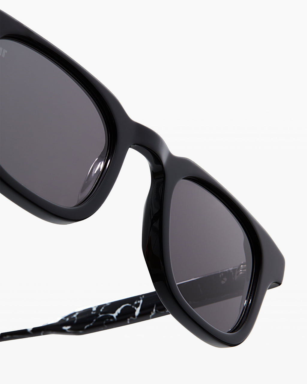 The Calvi JF Colors Rechteckig Herren-Sonnenbrillen in Schwarz