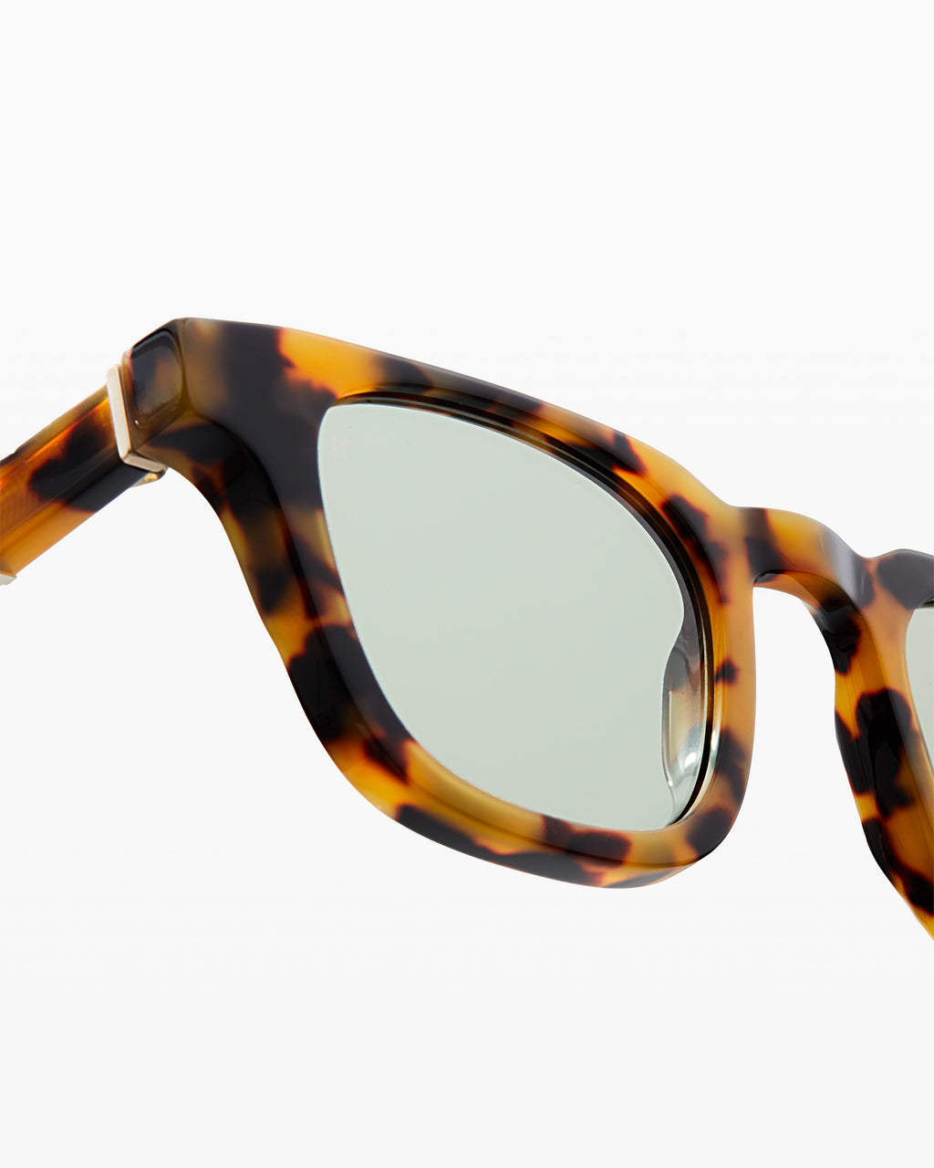 The Calvi JF Colors Rechteckig Herren-Sonnenbrillen in Yellow Tortoise