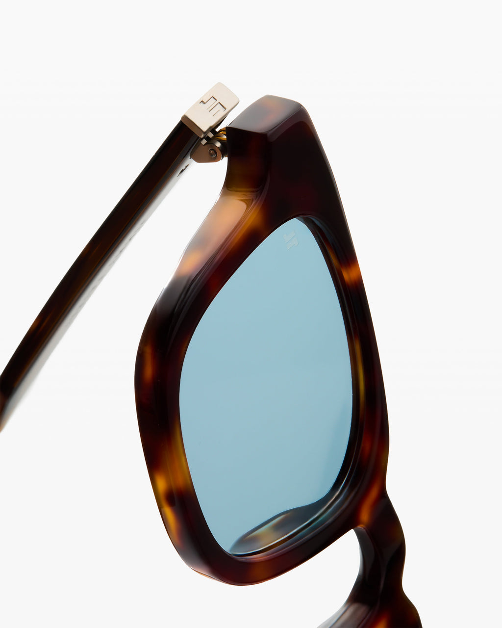 The Calvi JF Colors Rechteckig Herren-Sonnenbrillen in Dark Tortoise