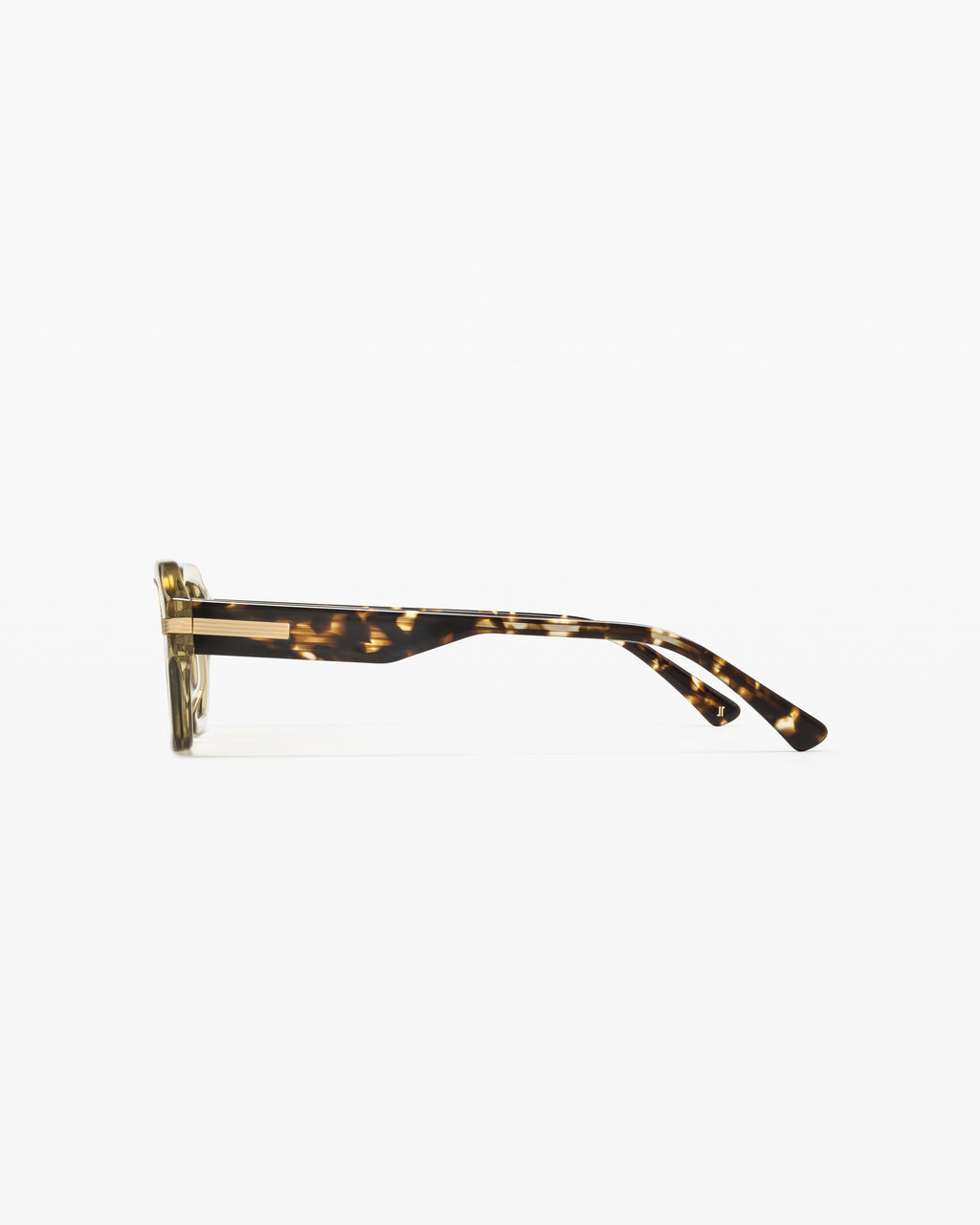 The Milos Rectangular Men's Sunglasses in Yellow