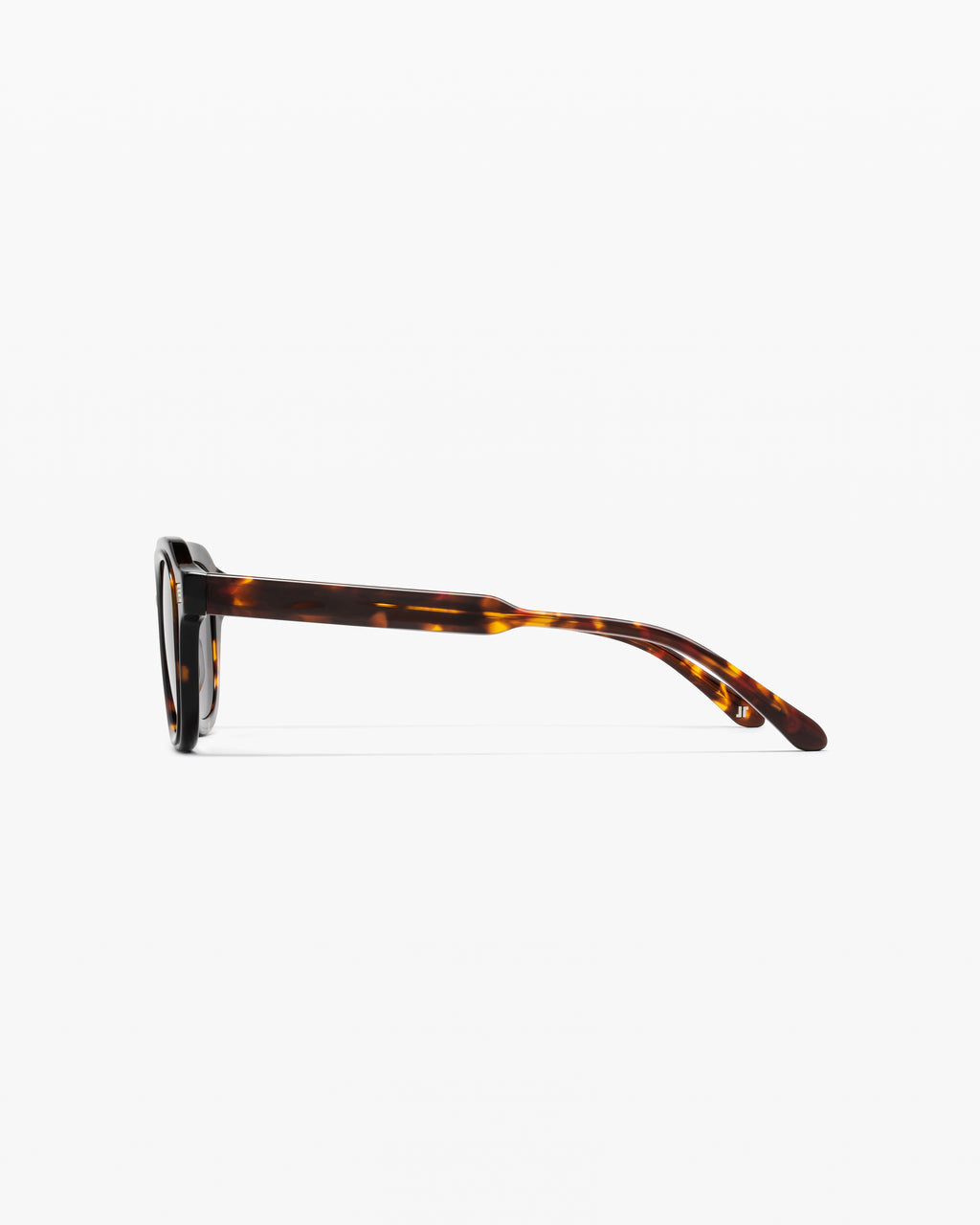 La Mini Napoli Carré Lunettes de Soleil Enfant in Ecaille