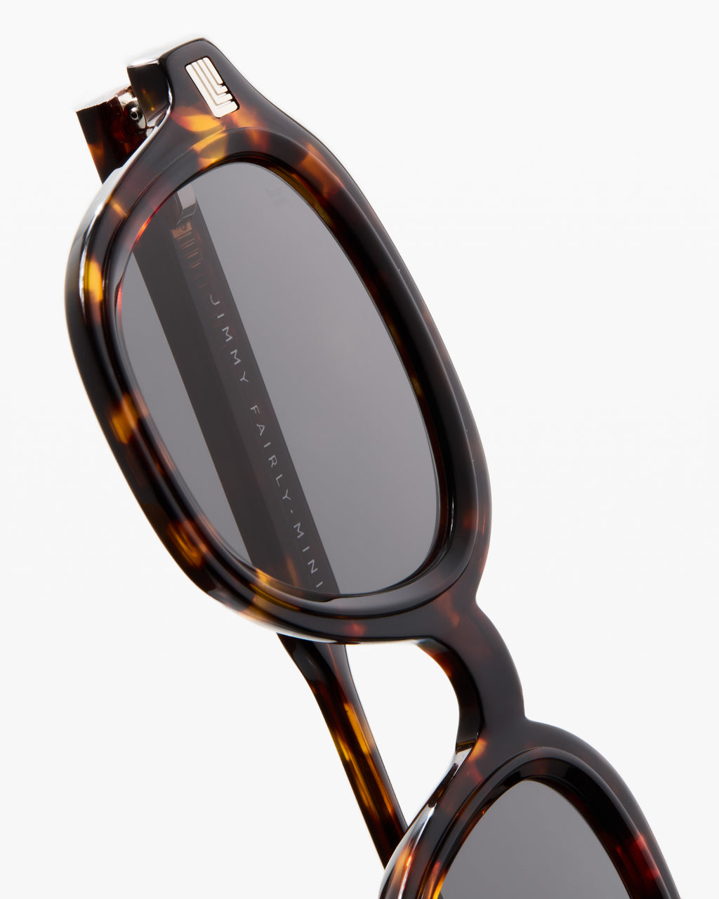 La Mini Napoli Carré Lunettes de Soleil Enfant in Ecaille