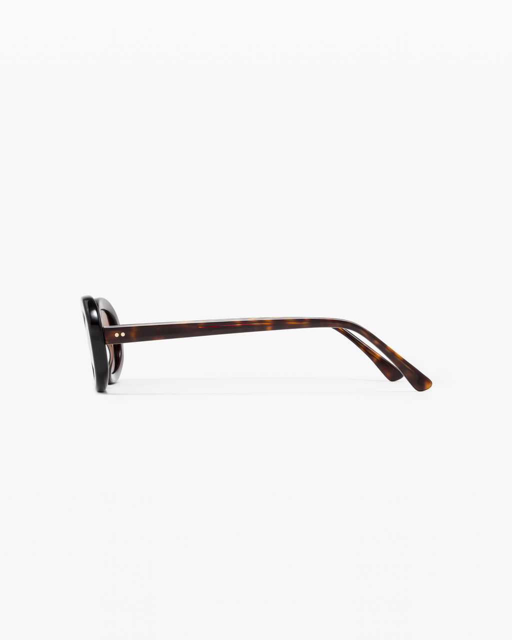 The Coline Oval Women's Sunglasses in Tortoise