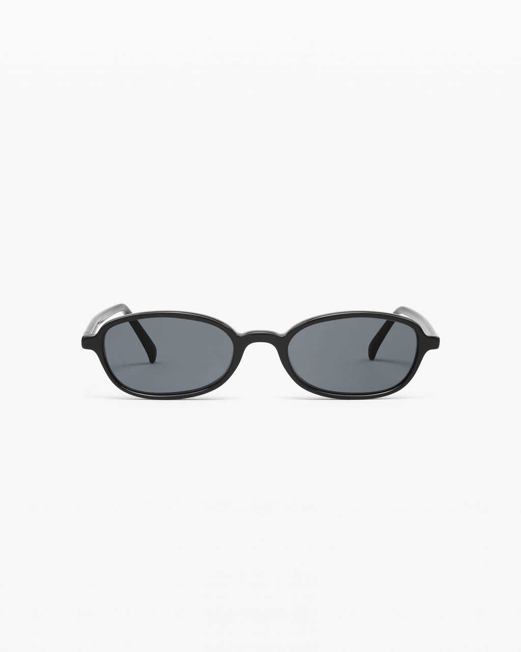 The Flore Oval Women's Sunglasses in Black