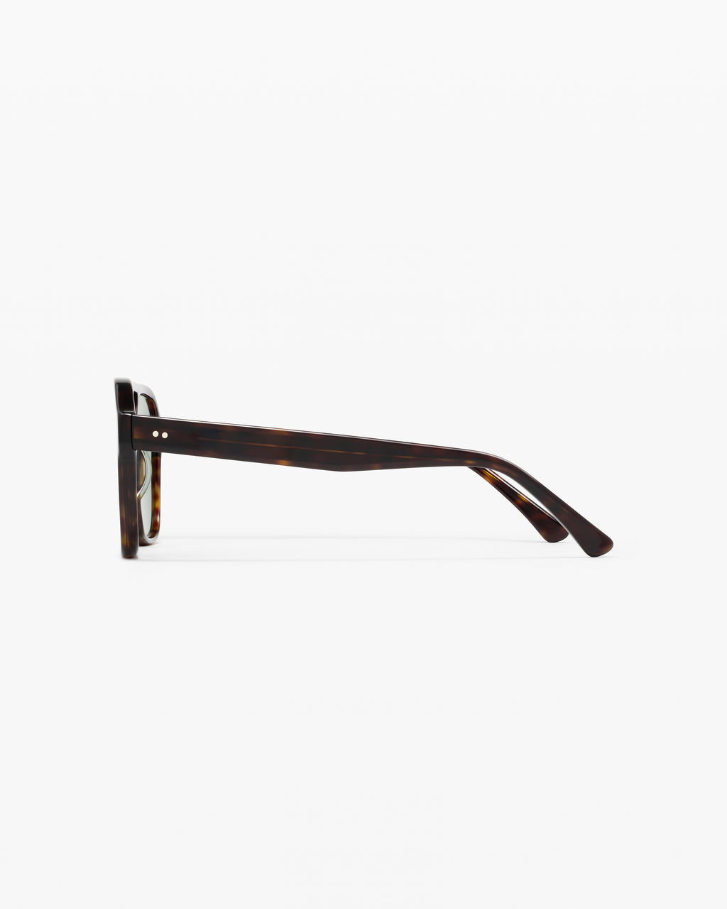 The Brune Aviator Women's Sunglasses in Dark Tortoise
