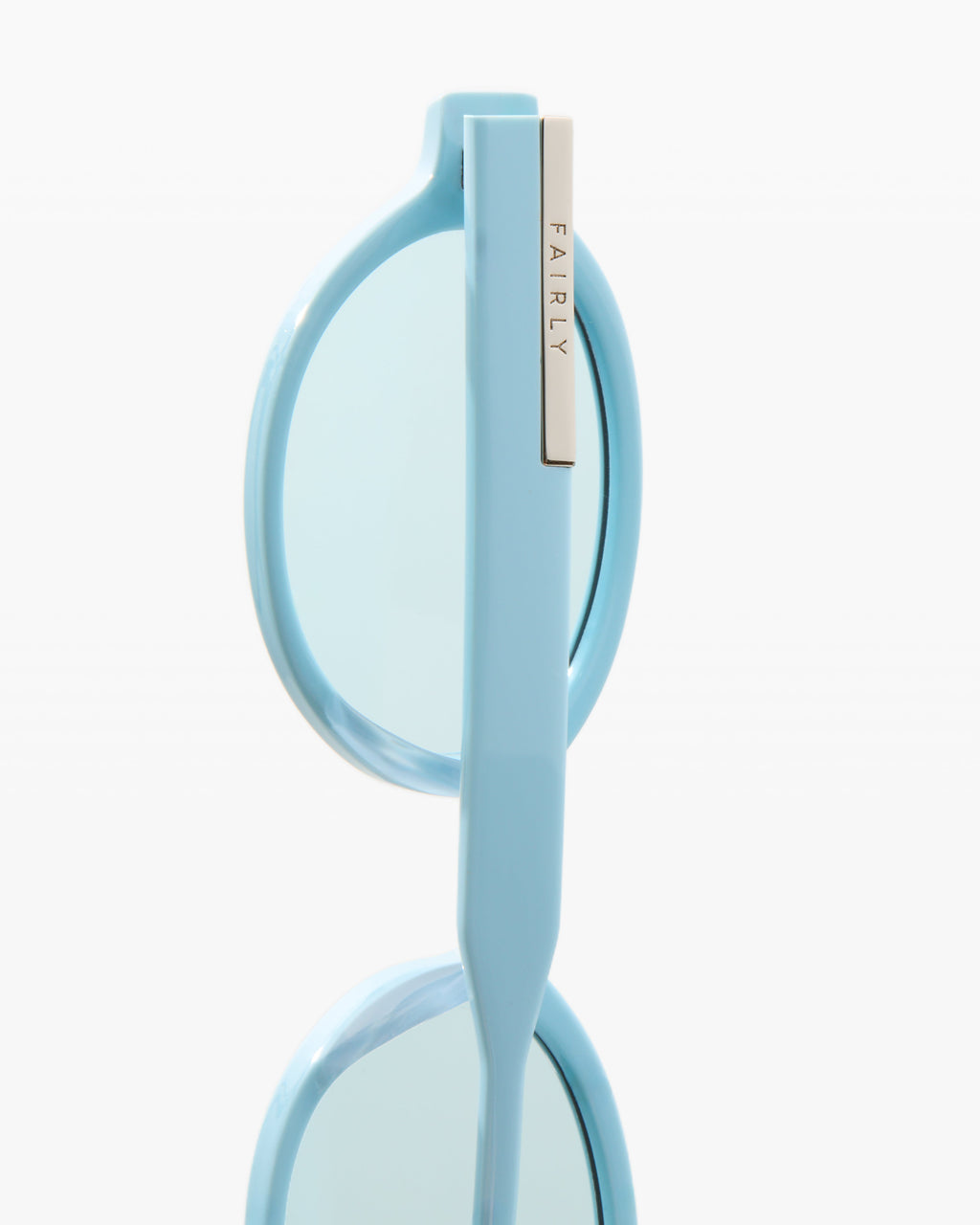 The Elvie JF Colors Oval Damen-Sonnenbrillen in Blau