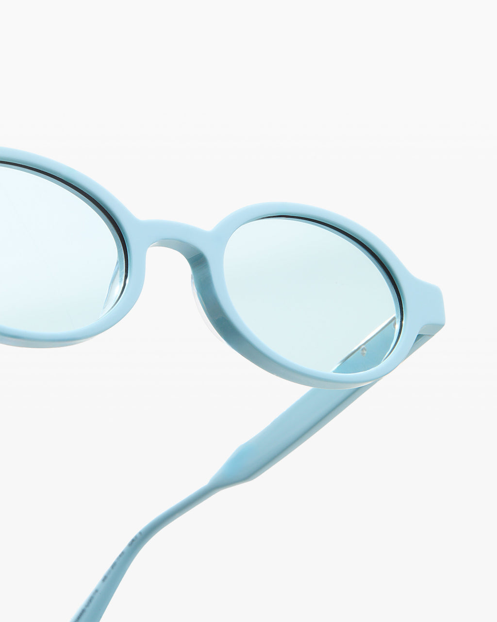 The Elvie JF Colors Oval Damen-Sonnenbrillen in Blau