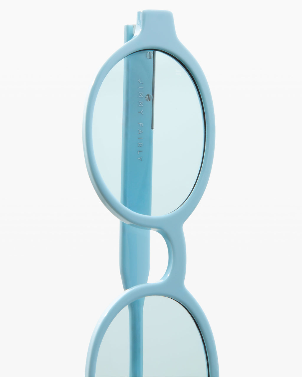 The Elvie JF Colors Oval Damen-Sonnenbrillen in Blau