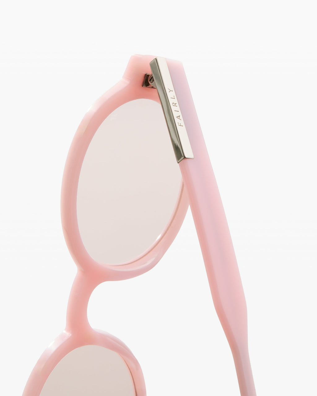 The Elvie JF Colors Oval Damen-Sonnenbrillen in Rosa