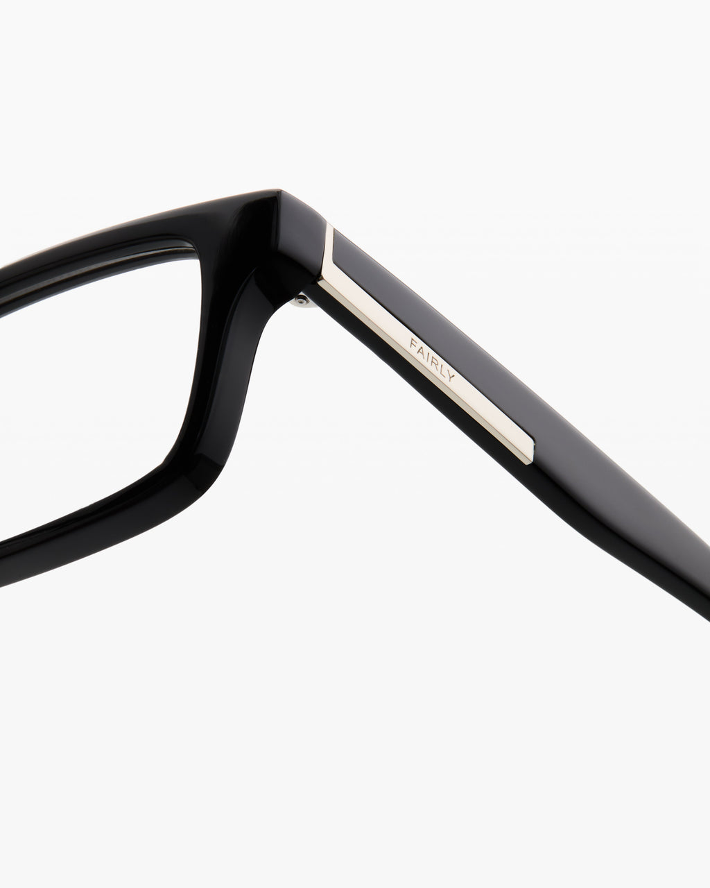 The Kos Rechteckig Damenbrillen in Schwarz