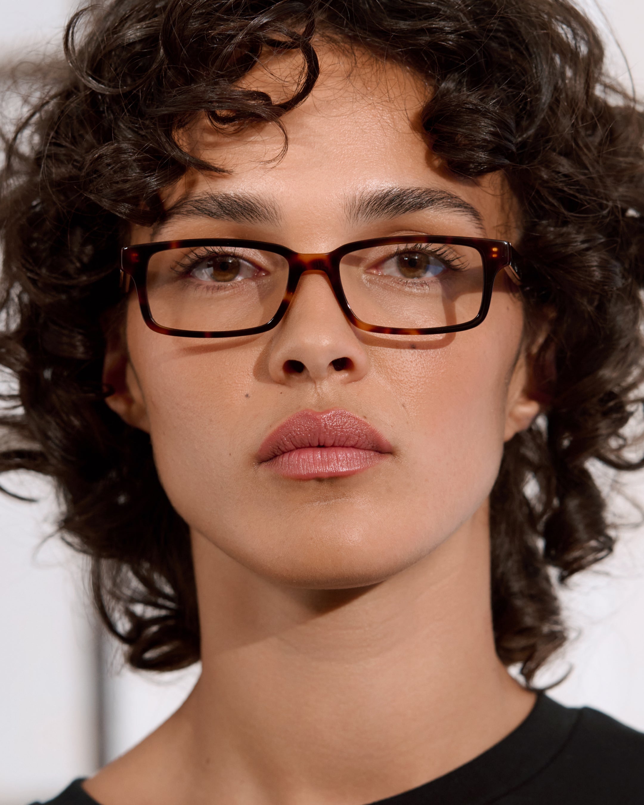 The Kos Medium Women's Eyeglasses in Dark Tortoise | Jimmy Fairly US