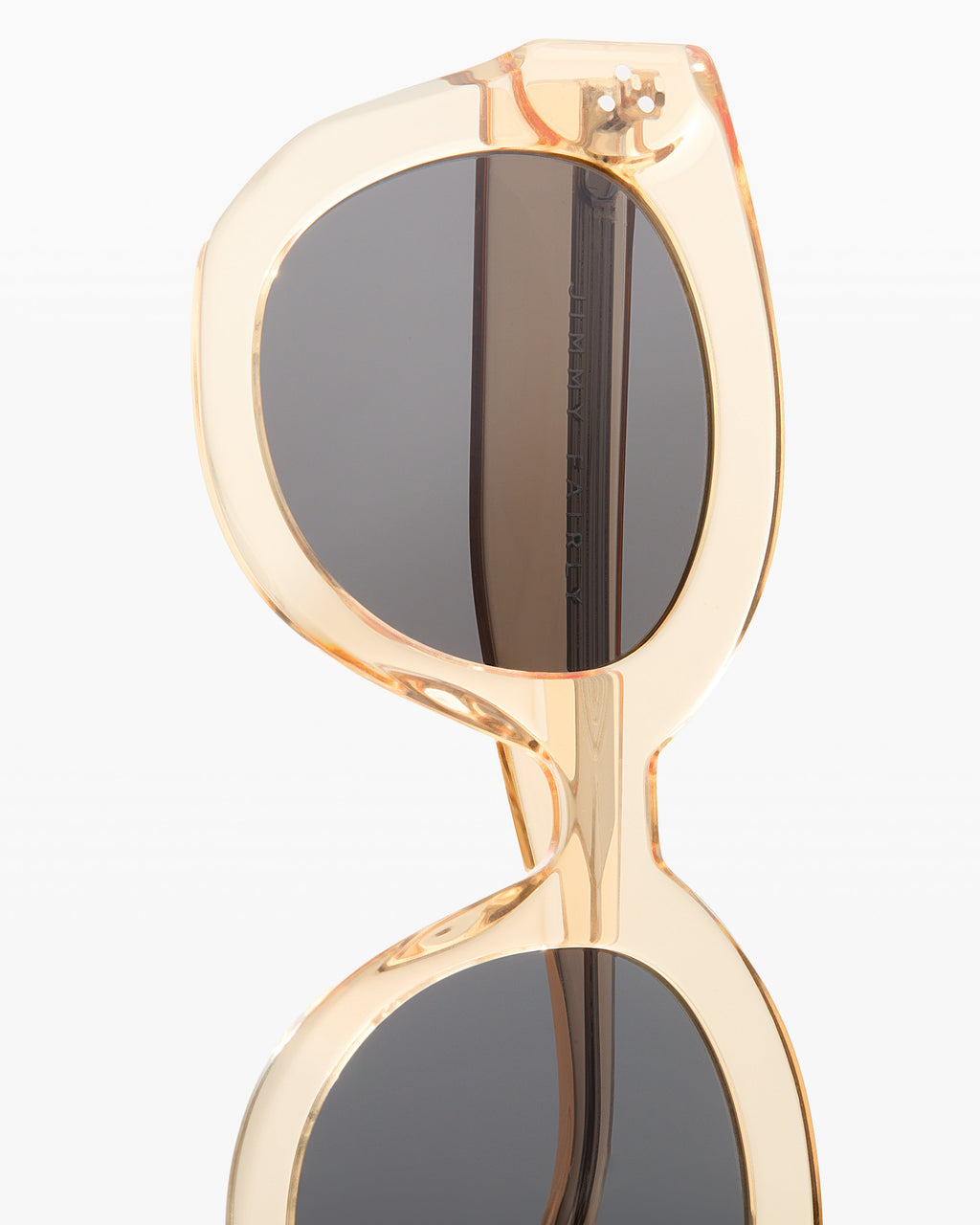 The Swirl Schmetterling Damen-Sonnenbrillen in Gelb