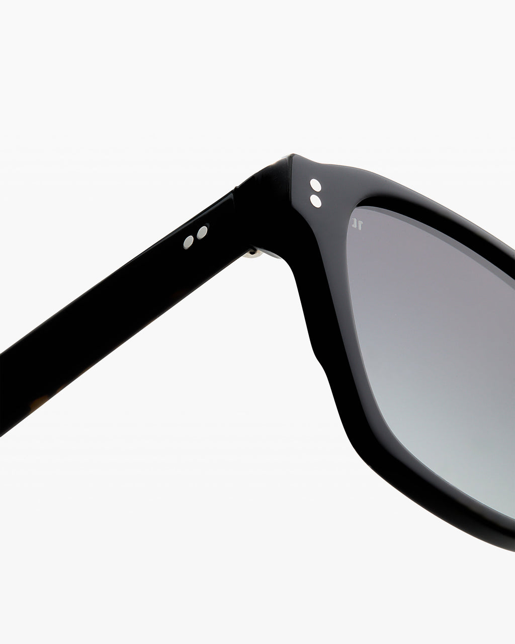 La Lagos JF Colors Rectangulaire Lunettes de Soleil pour homme in Noir