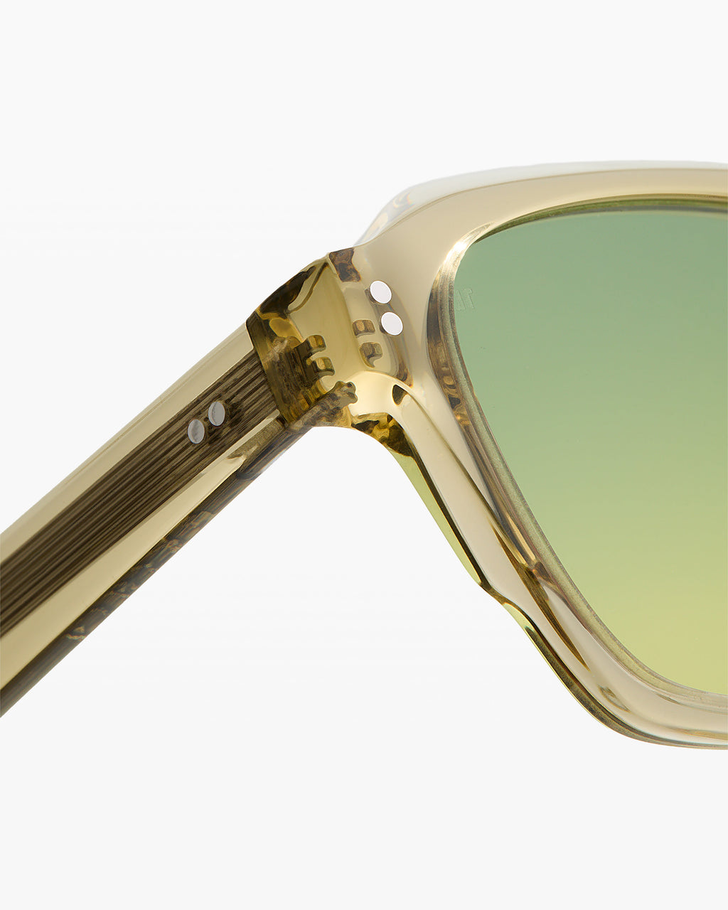 La Lagos JF Colors Rectangulaire Lunettes de Soleil pour homme in Jaune