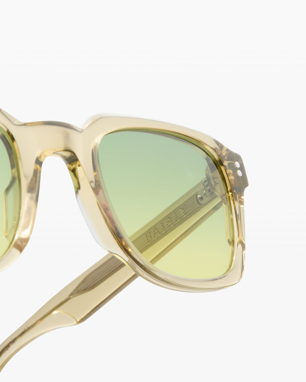 La Lagos JF Colors Rectangulaire Lunettes de Soleil pour homme in Jaune