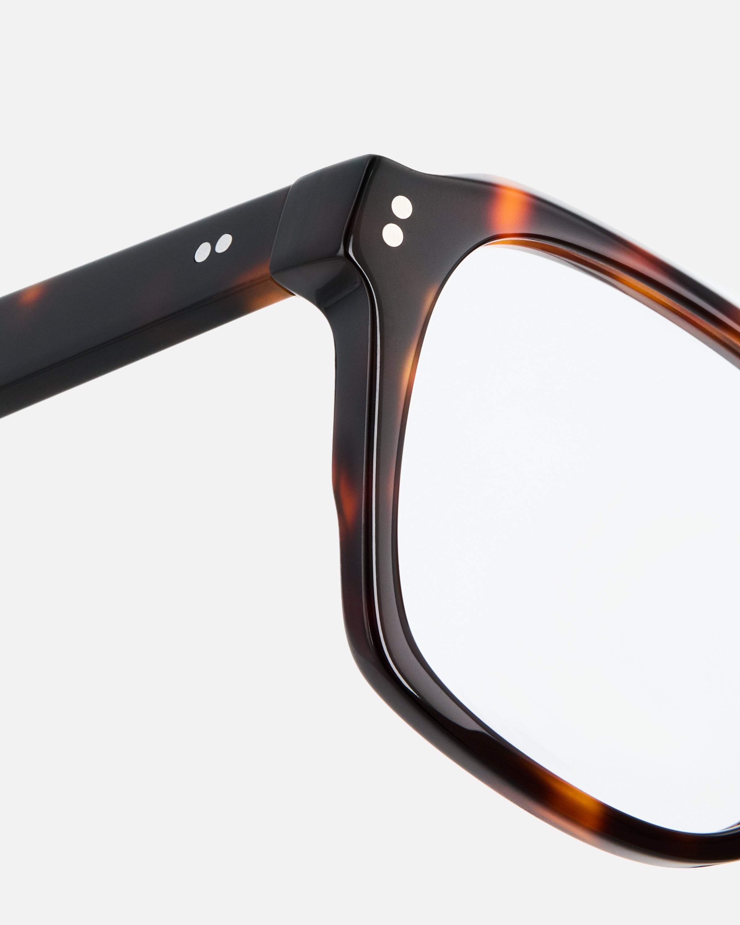 The Ezra L Large Men's Eyeglasses Large in Transparent | Jimmy