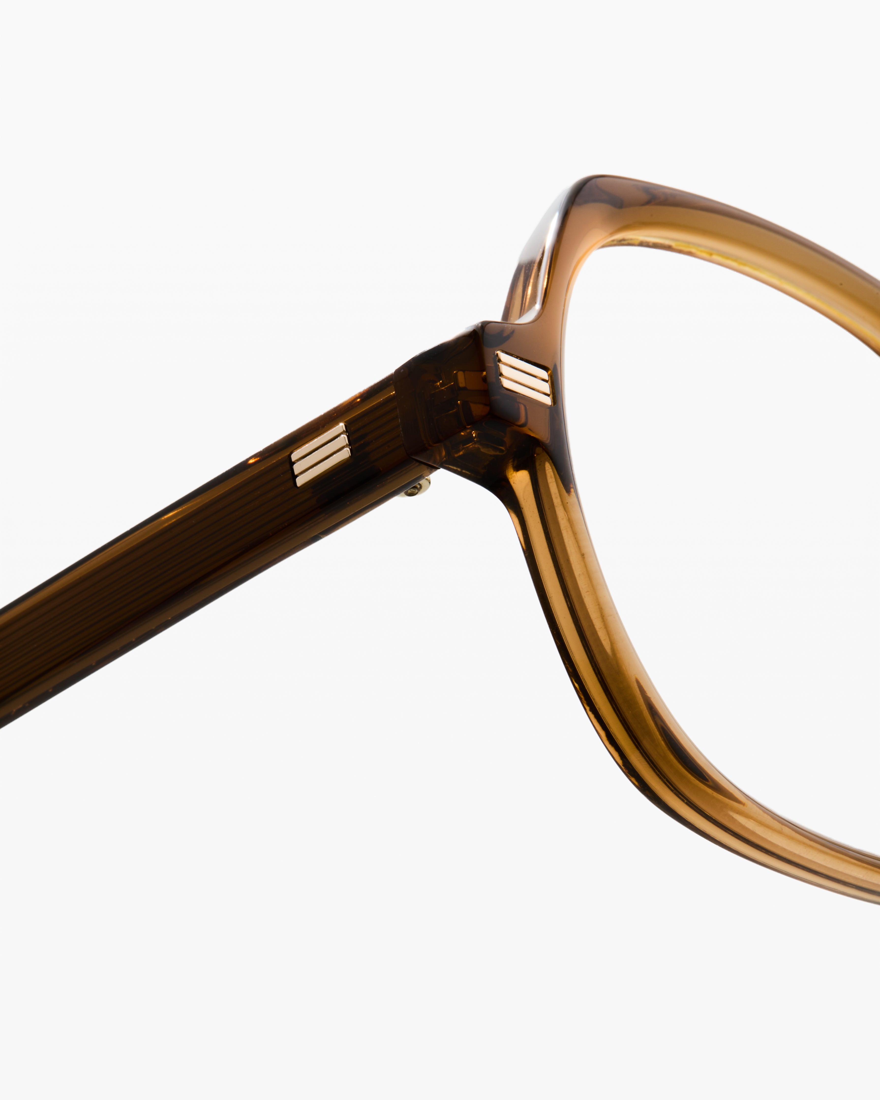 La Debby S Carré Lunettes de Vue pour Femmes en Caramel Jimmy