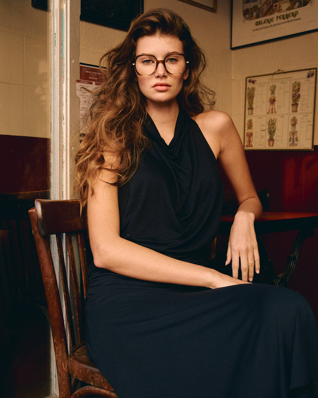 The Debby XS Square Women's Eyeglasses in Caramel