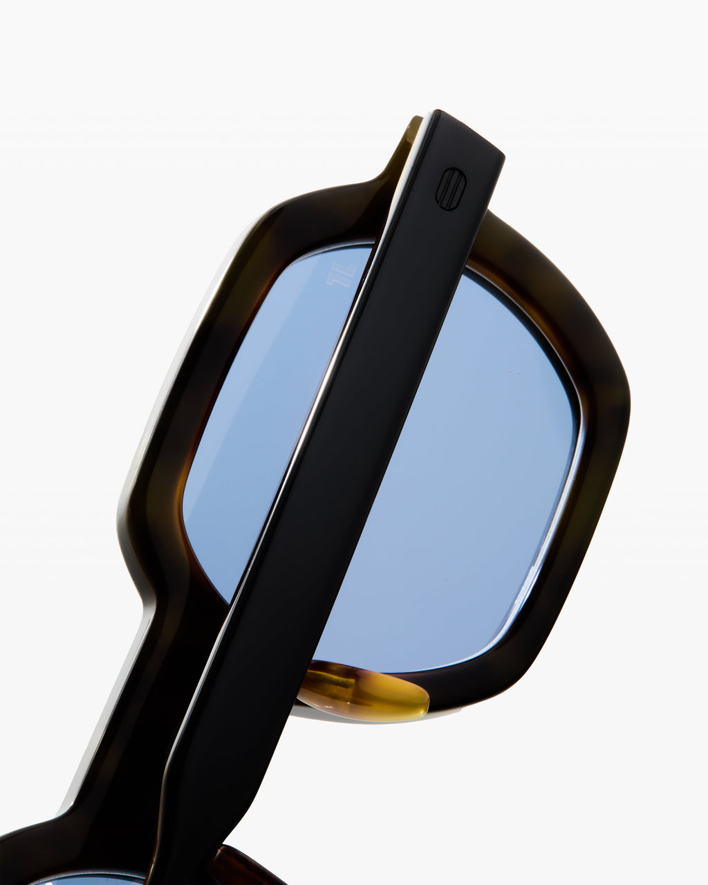 The Darren JF Colors L Rechteckig Herren-Sonnenbrillen in Schwarz und Blau