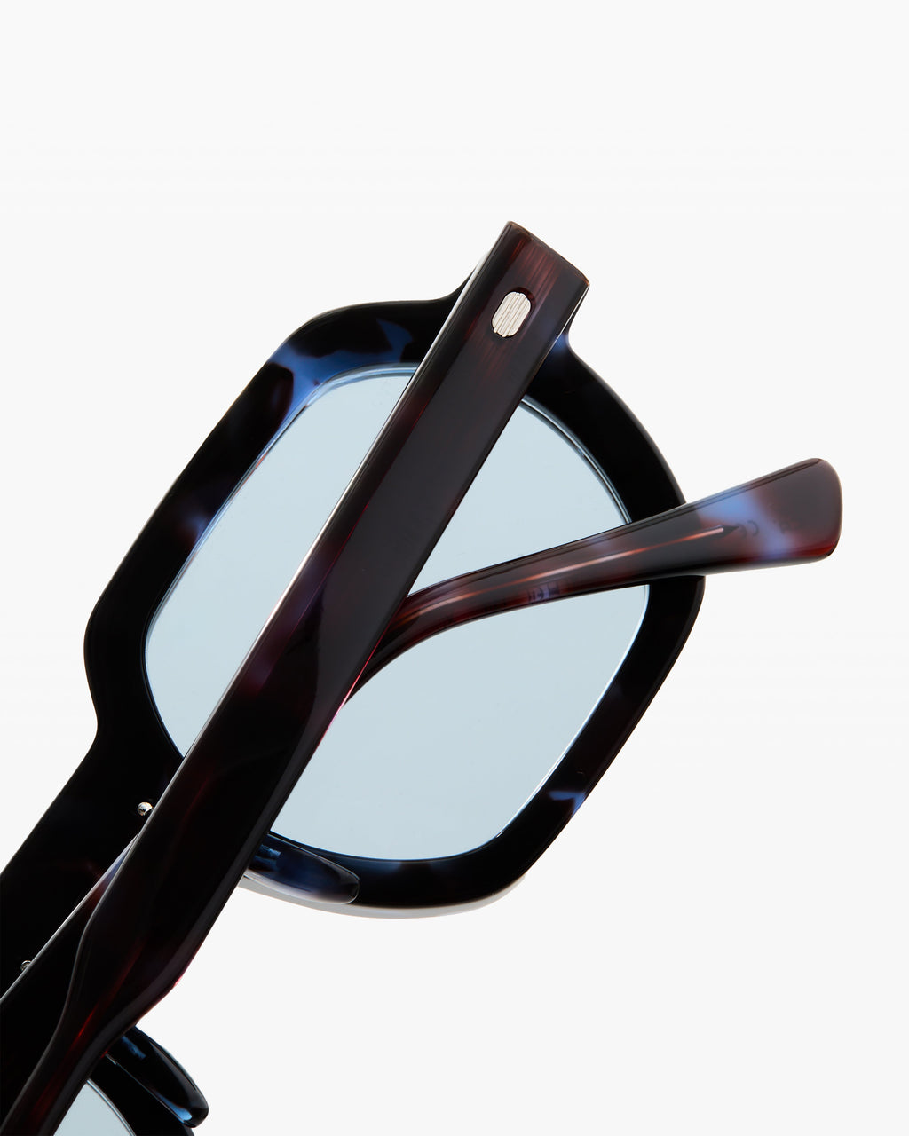 The Darren JF Colors L Rechteckig Herren-Sonnenbrillen in Blue Tortoise