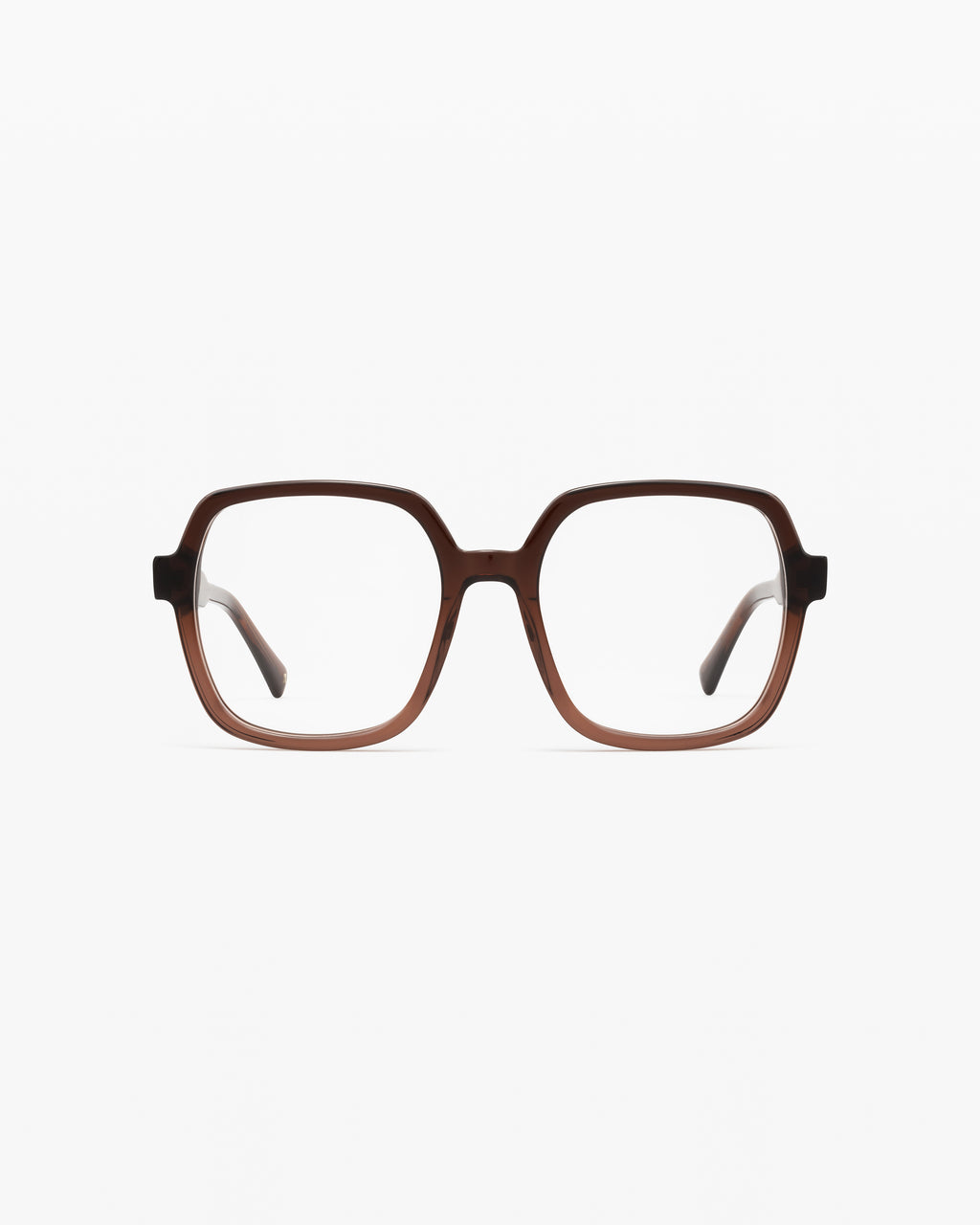 The Lou XS Square Women's Eyeglasses in Brown