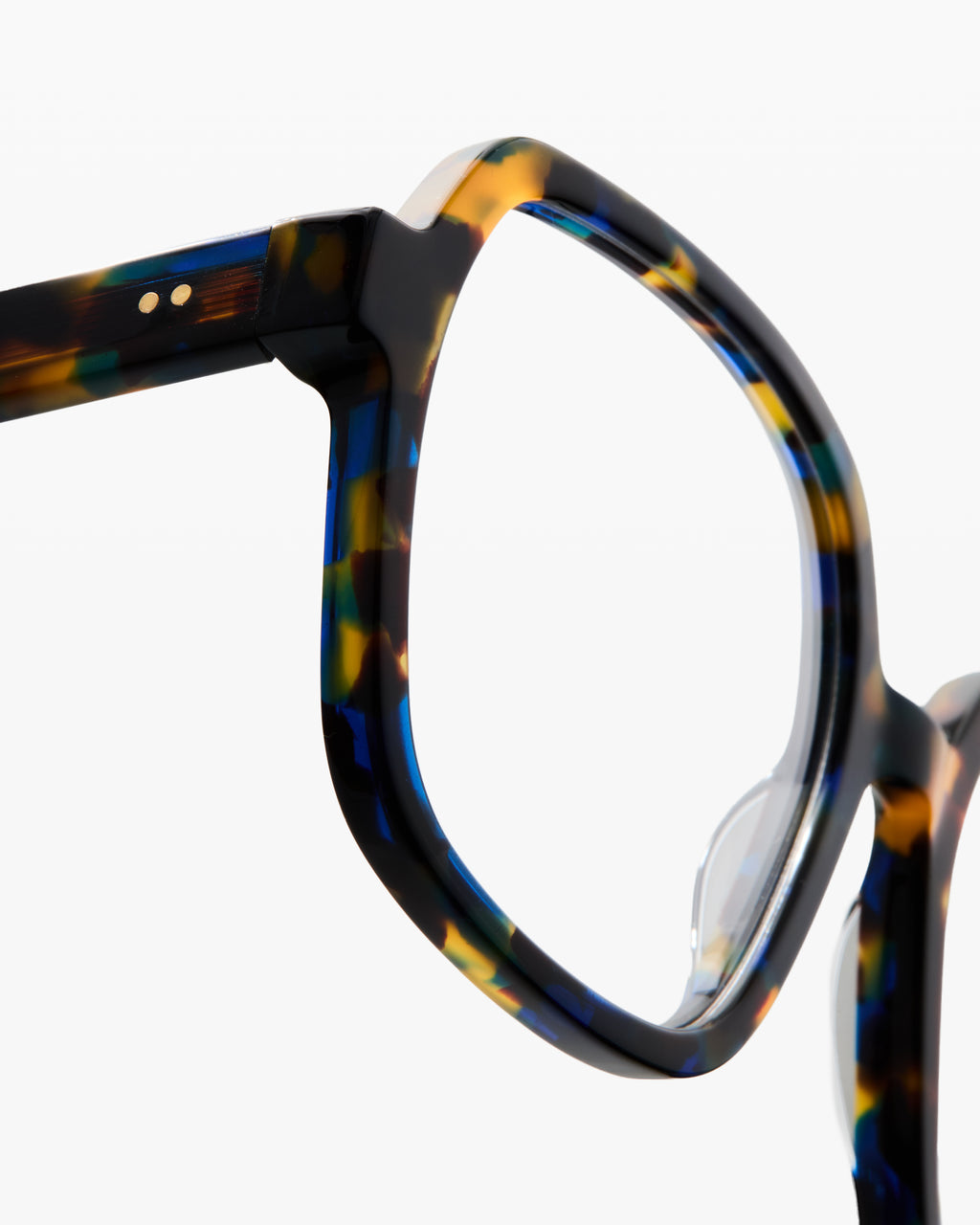 The Lou XS Platz Damenbrillen in Blue Tortoise