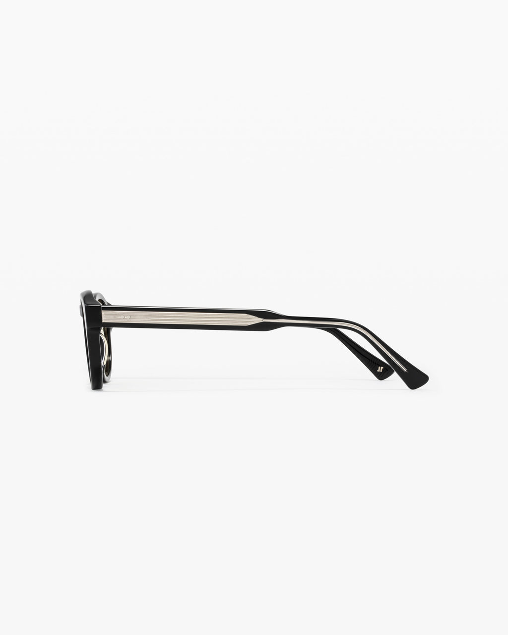 The Azur JF Colors L Round Men's Sunglasses in Black