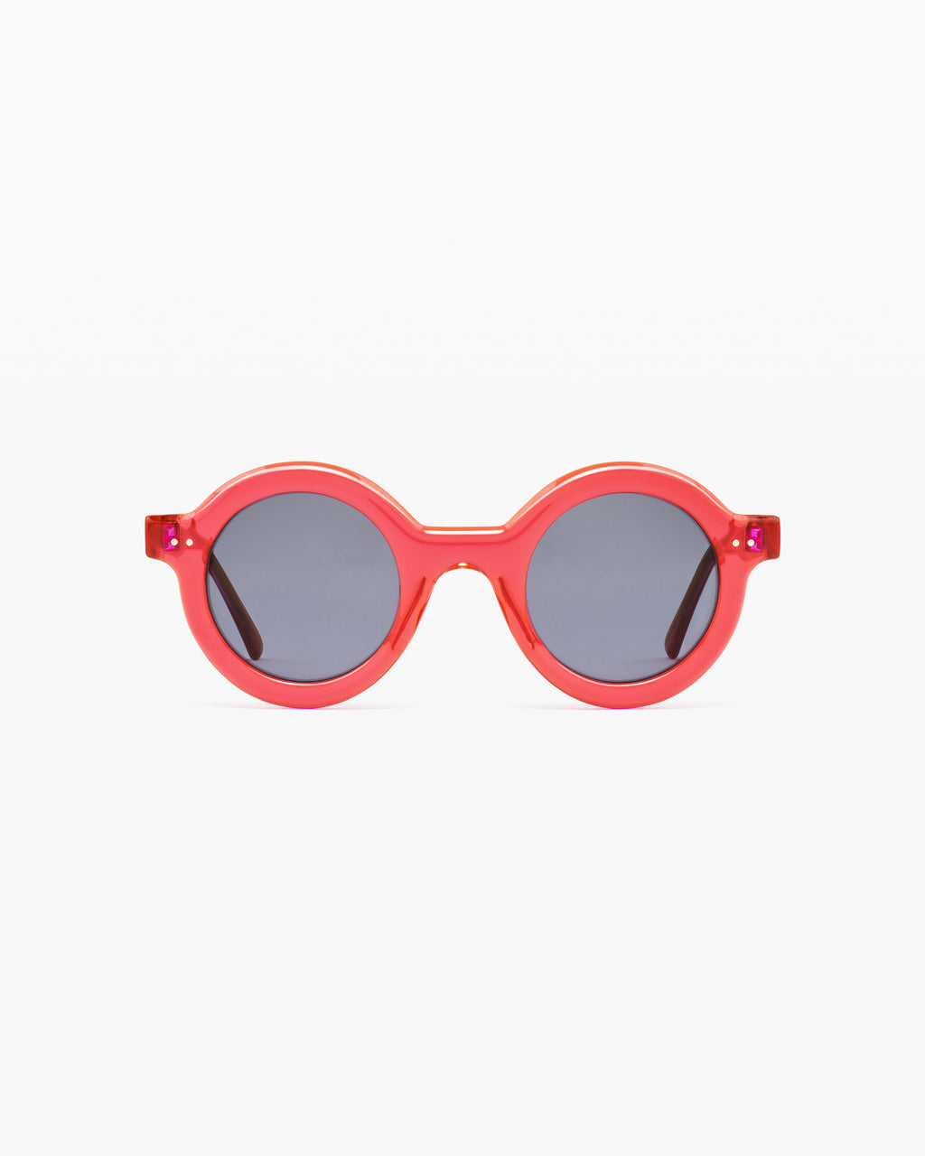 The Spezia Round Women's Sunglasses in Pink