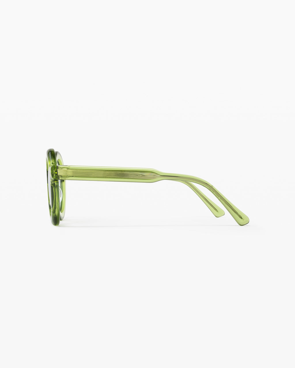 La Spezia Rond Lunettes de Soleil pour femme in Vert