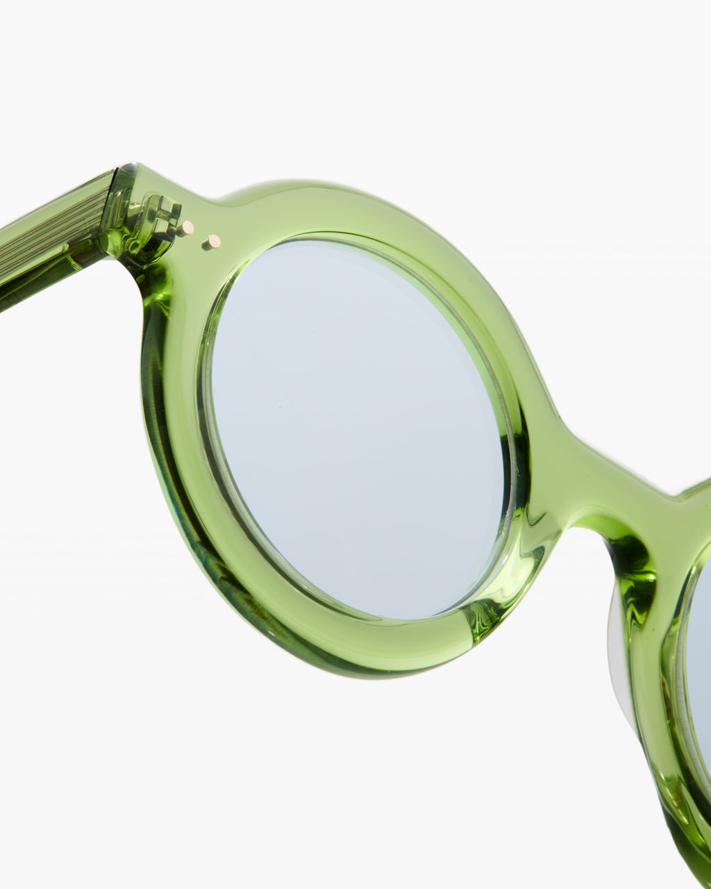 La Spezia Rond Lunettes de Soleil pour femme in Vert