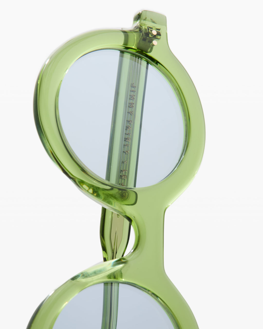 La Spezia Rond Lunettes de Soleil pour femme in Vert