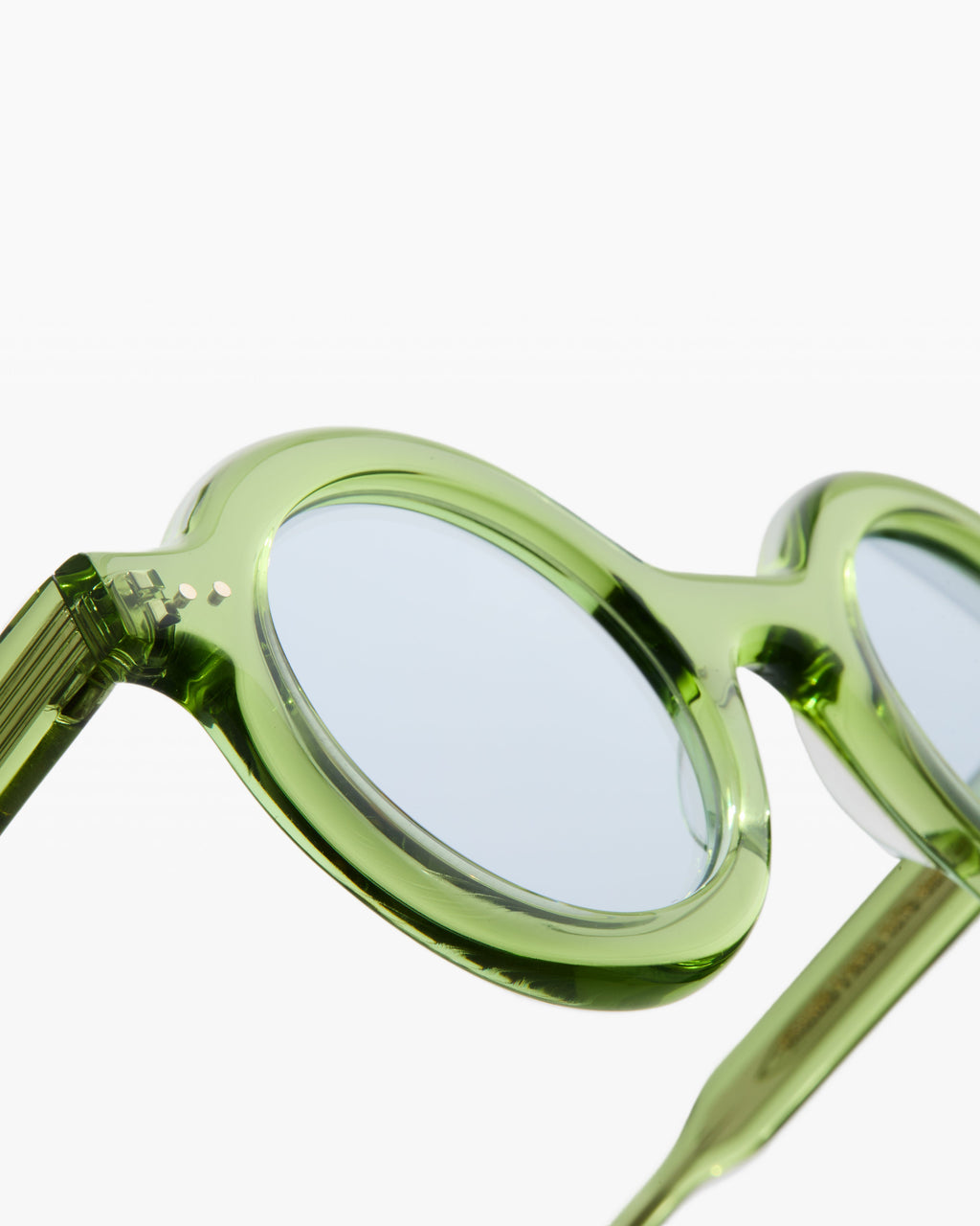 La Spezia Rond Lunettes de Soleil pour femme in Vert