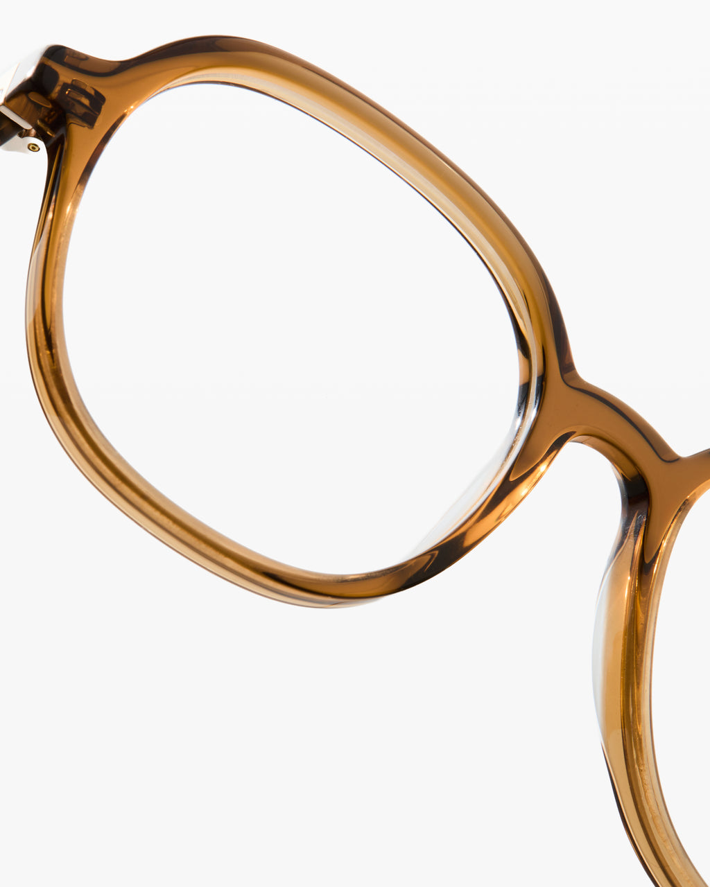 La Maddie Carré Lunettes de Vue pour femme in Caramel