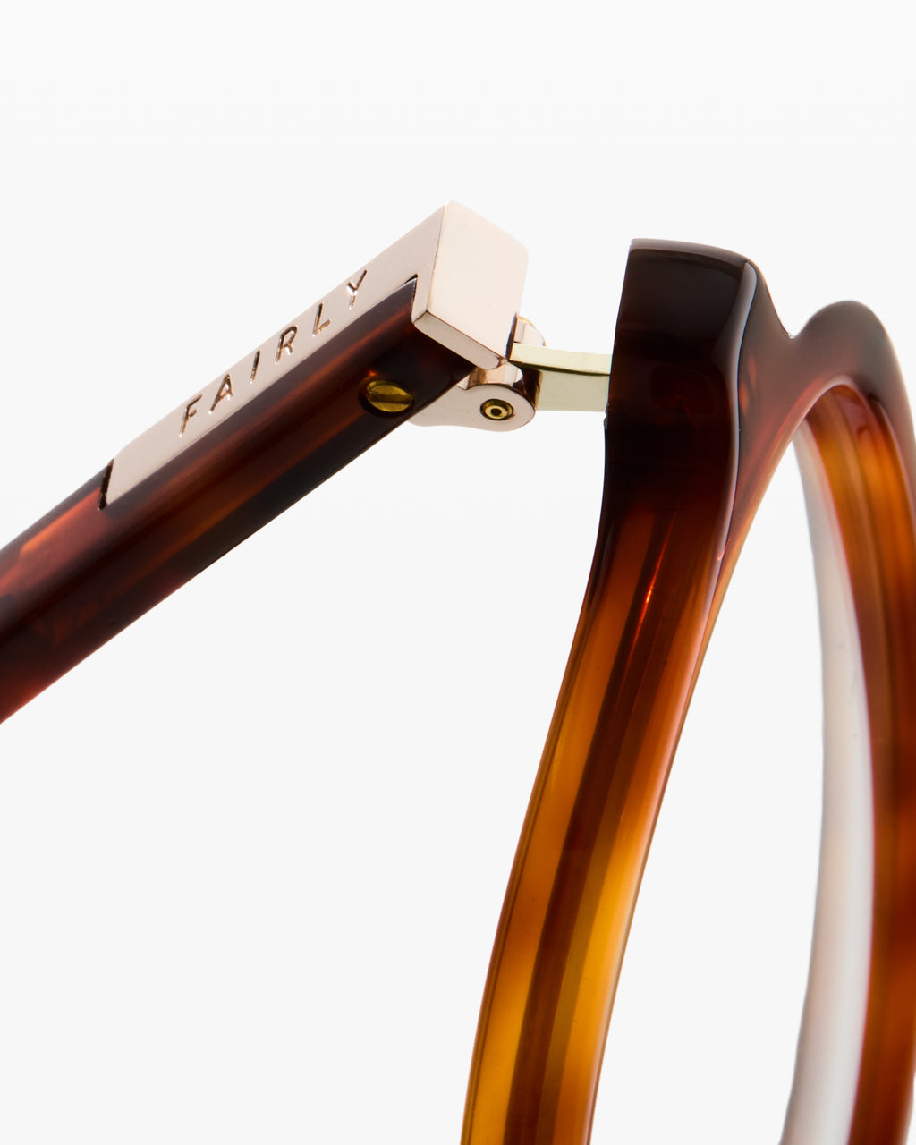 The Maddie Platz Damenbrillen in Dark Tortoise