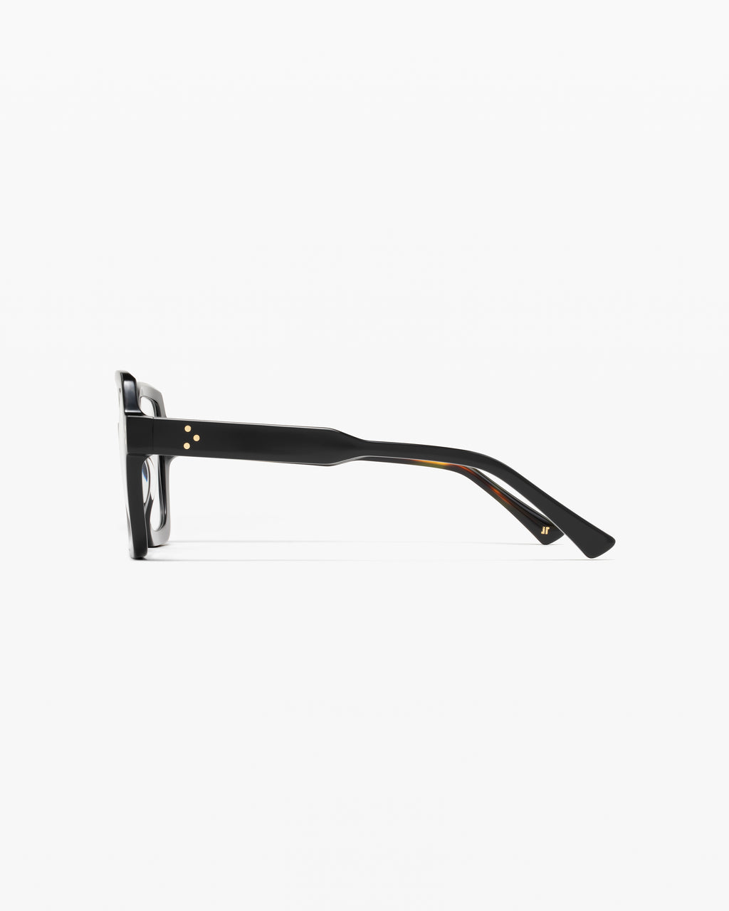 The Loulou Square Women's Eyeglasses in Black