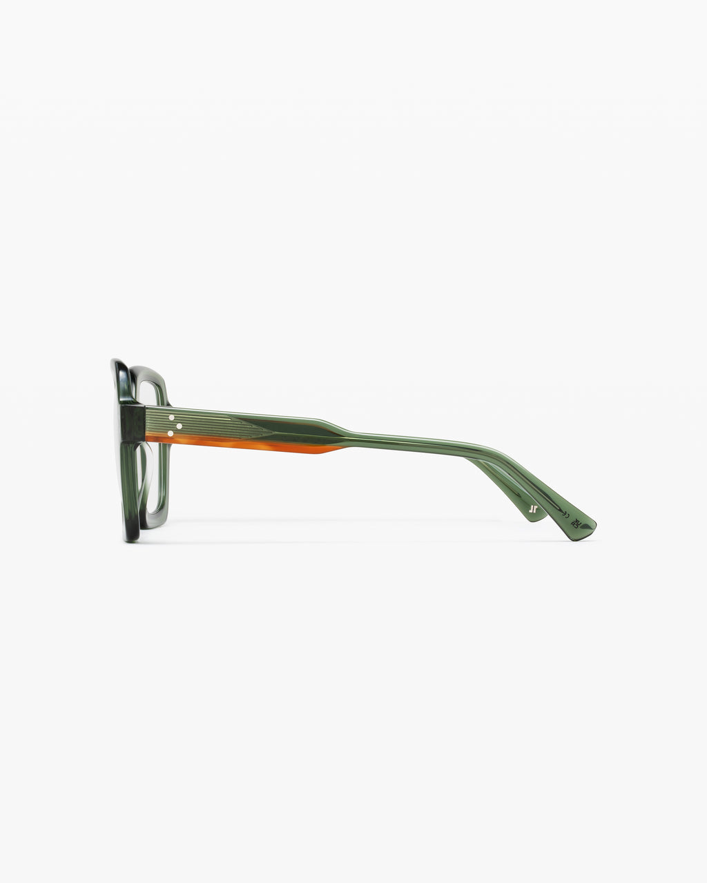 The Loulou Square Women's Eyeglasses in Green