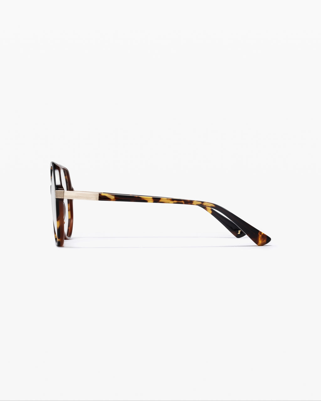 La Lison Hexagonal Lunettes de Vue pour femme in Ecaille
