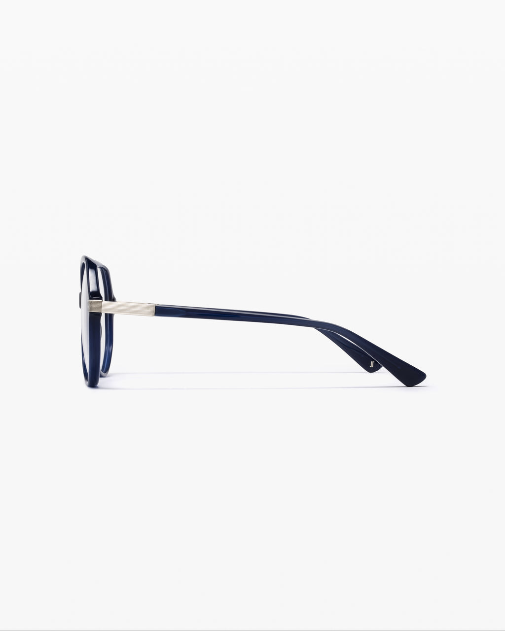 The Lison Hexagonal Women's Eyeglasses in Dark blue