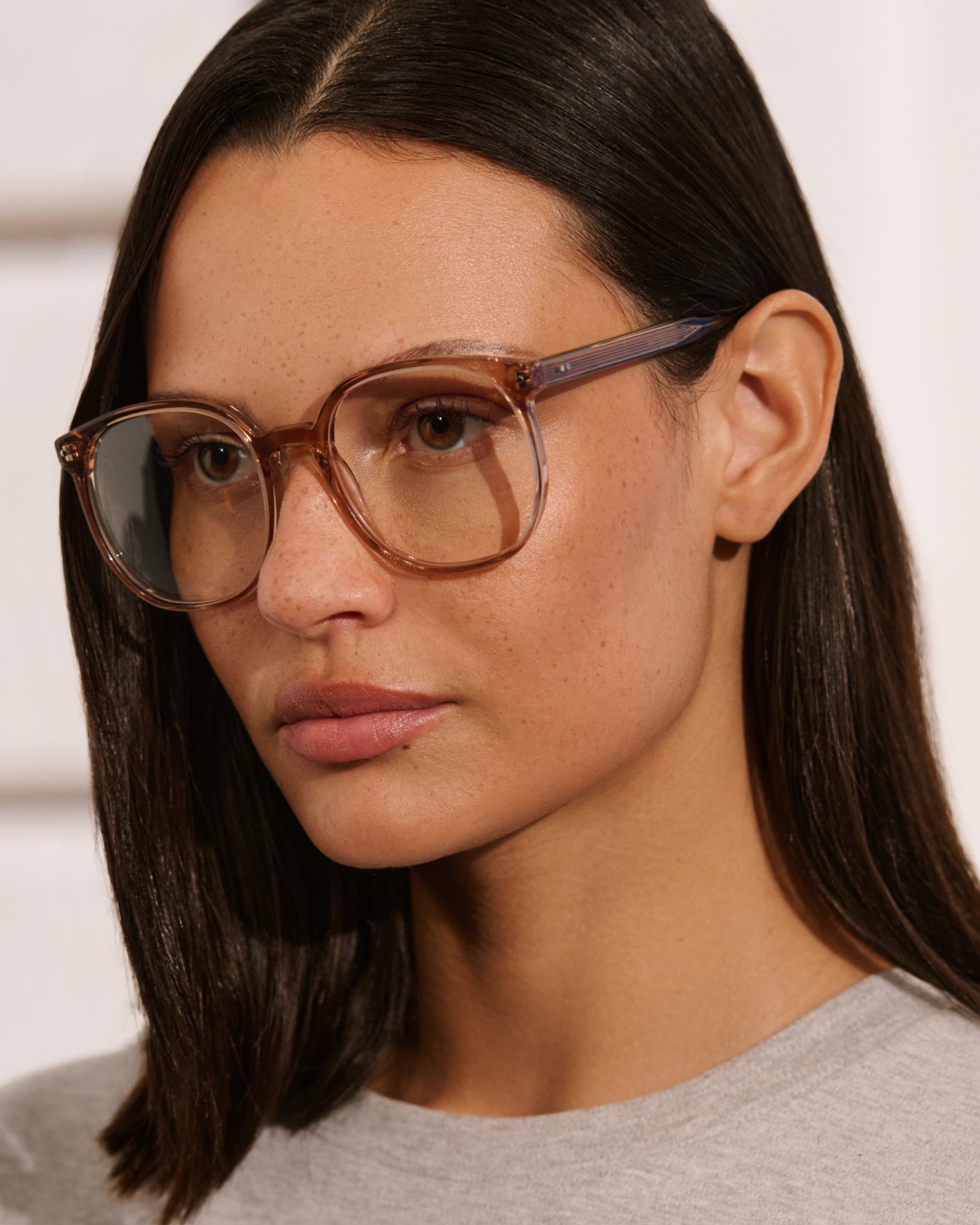 The Flawless S Round Women's Eyeglasses in Pink